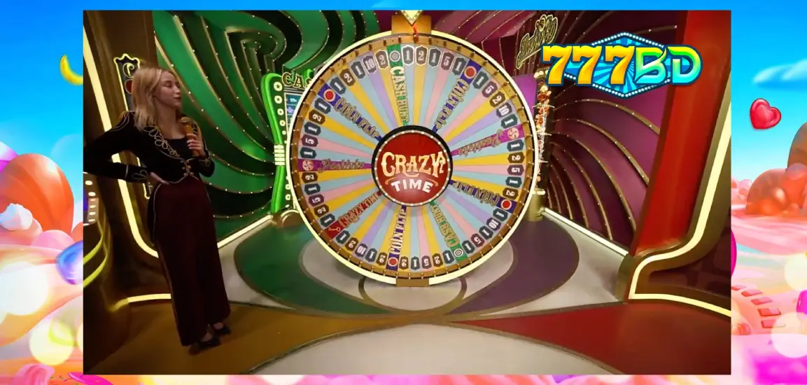 Crazy Time game at 777BD Casino